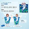 OTAKUMARKET Kids Baby Bathrobe, Hooded Bath Poncho, Beach Towel, Pool Towel, 100% Cotton, for Boys and Girls, for Water Play, Bath Time, Baby Shower G