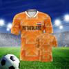 Uefa Champions Cup Jersey V-Neck Short Sleeves National Football Team Training Clothing Outdoor Sports Clothing Holiday Gifts