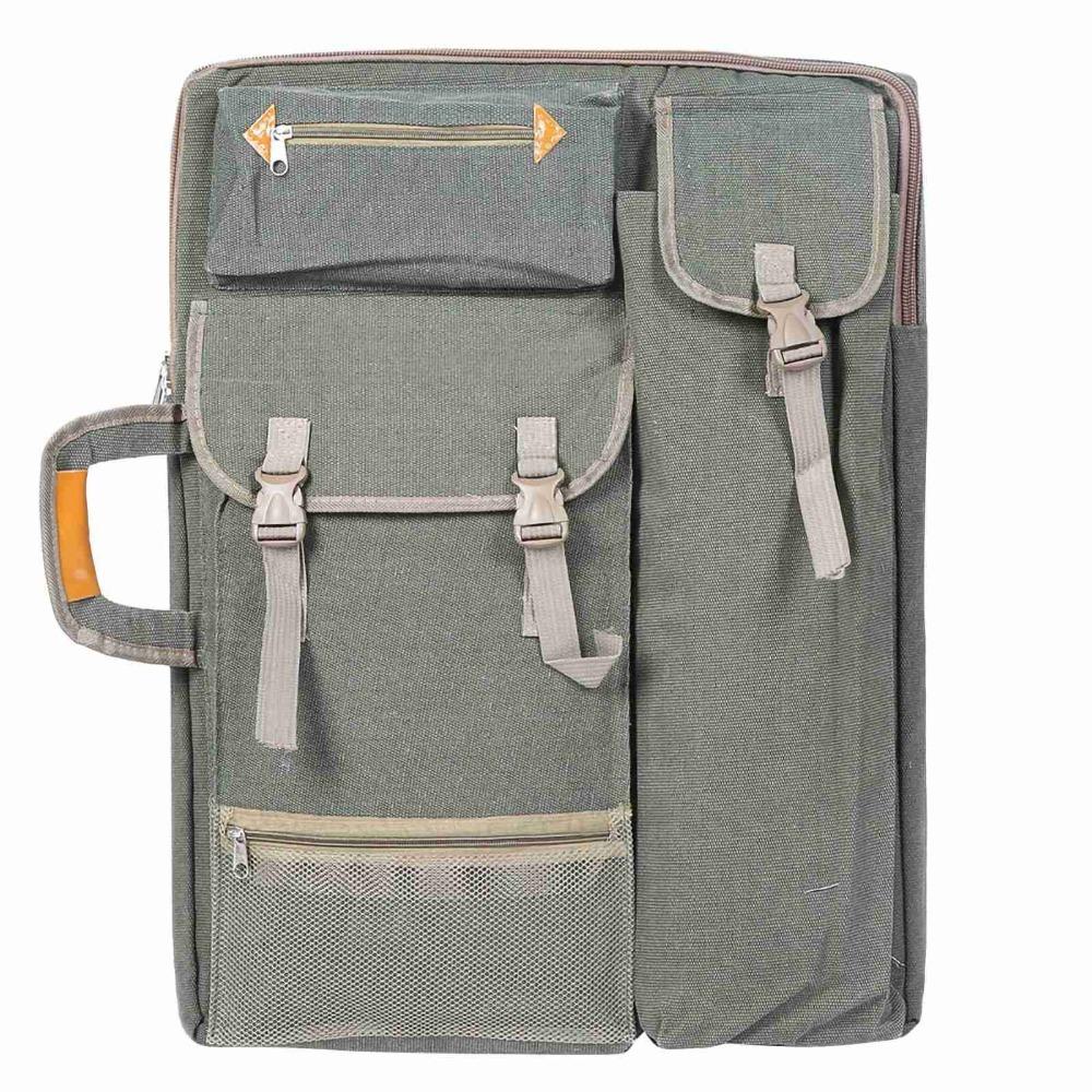Spacious Inner Space Multifunctional Sketch Carry Pack Art Exam Tool Storage