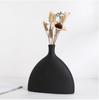 Modern Art Deco Frosted Ceramic Tabletop Vase Eco-Friendly Customizable Indoor/Outdoor Home Decor Creative Dried Flower