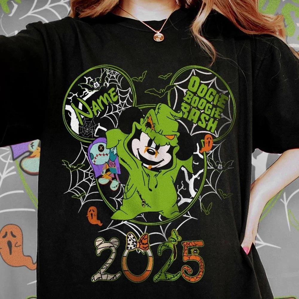 Personalized Mickey Cosplay Oogie Boogie Halloween Tshirt Unisex Unisex S