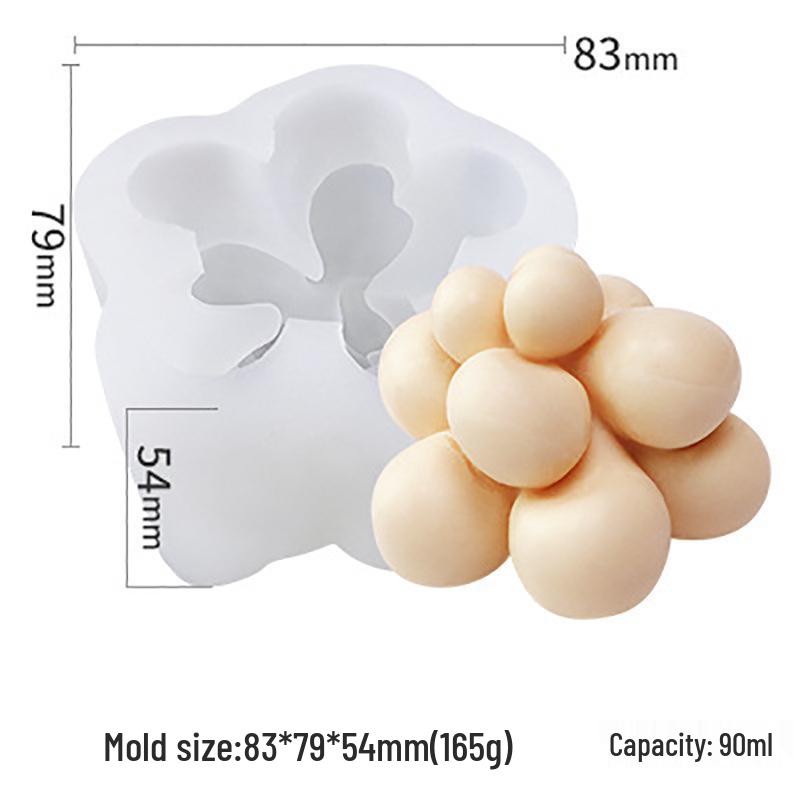 Vítězná Sukulentní Série: DIY silikonové formy na epoxidové kaktusy a svíčky v květináčích
