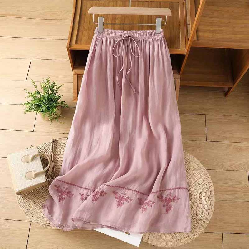 Skirt Women Summer Casual Versatile Elastic High Waist Loose Bustier Skirt Oversize Stretchy Slim Solid Colour Dresses