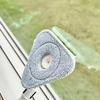 IRIS OHYAMA Cleaning Supplies Clean Water Wash Mop with Triangular Separating Wastewater Bucket Square Mop Clean Corners and Gaps Under Includes a