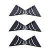 Carbon Fiber Rear Side Triangle Window Louvers for 2019-2021 Nissan Sylphy Teana