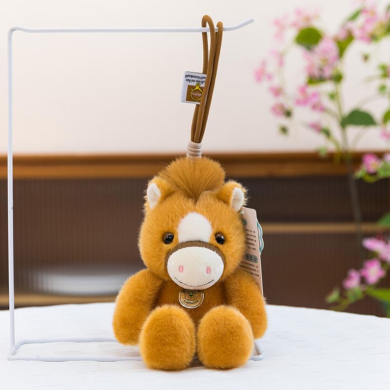 Adorabile Bambola Animale di Peluche - Compagno da Tavolo e Portachiavi per Bambini