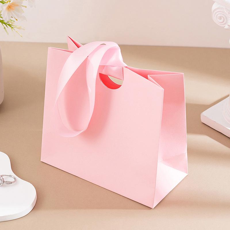 Custom Logo High-End Jewelry and Cosmetic Gift Tote Bag