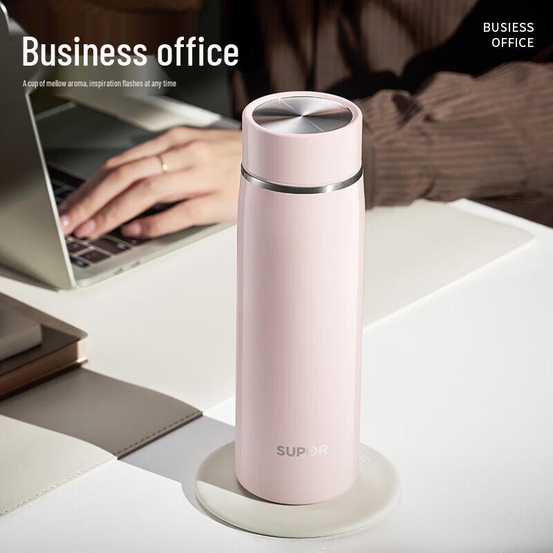 Supor 316L Stainless Steel Insulated Tea Mug
