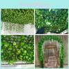 Realistic Artificial Grape Vine Leaves Ceiling Decor Faux Ivy Plants Greenery