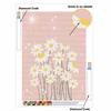 DIY Diamond Art Kit for Beginners Beautiful Daisy Flowers Round Drill Full Drill Rhinestones Embroidery 30x40cm Home Wall Decor Gift for Adults