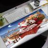 Christmas Santa Claus Theme Mouse Pad, Non Slip Rubber Base, Multifunctional Office & Home Decor, Perfect for Workspace Personalization.