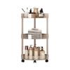 Bathroom Organizer Shelves Kitchen Home Large Capacity Storage Rack Acryl Cart Corner Cosmetic Skincare Shapoo Kids Toys Holder MIT