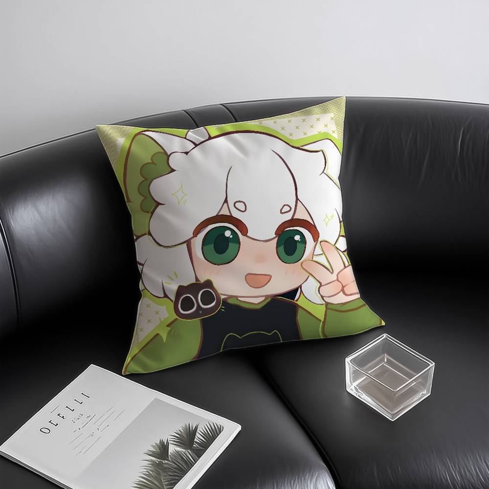 The Legend Of Luo Xiaohei Pillow Case Anti-dustmite Invisible Zipper Sofa Bed