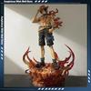 One Piece Anime Dreamy Flame Ace Pirate King Gk Figure Collectible Model Toy Gift Static Pvc Sculpture Display Piece Toys Gift