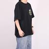 Converse City Escape T Shirts Unisex Black Crew Neck Moderate Straight Fit 10026169-A03