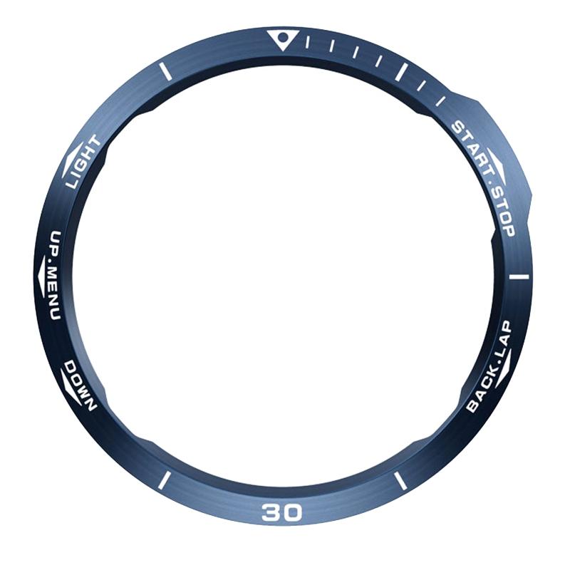 Stahl für Gehäuse für für Fenix 6 Uhr Lünette Ring Styling Klebeband Stoßstange Kratzschutz Metallabdeckung Zubehör