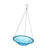 Sturdy Hanging Birdbath Large Capacity Garden Water Feeder Tray for Outdoor Patio Balcony Birds