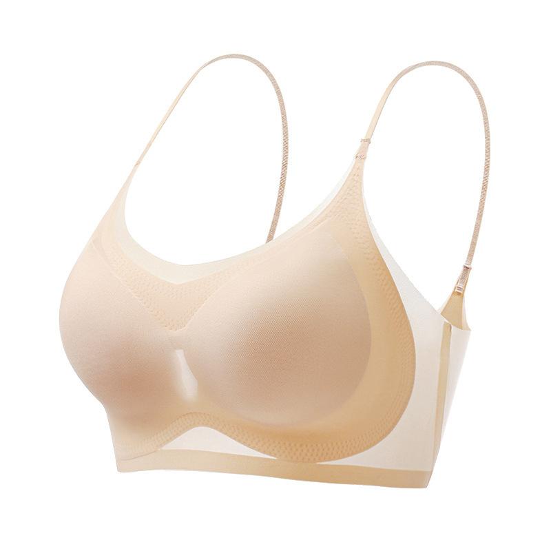 New Arrival! Women's Summer Seamless Wireless Halter Vest Bra, Ultra-Thin and Breathable for All-Day Comfort