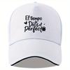 Gods Timing Is Perfect Spanish Phrase Baseball Cap Polyester Adjustable Outdoor Adult Hat