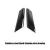 For Peugeot 2008     Interior armrest decoration sequin stainless steel interior door handle accessories