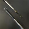 Hot Telescopic Pole Eel Hook Barbed Thread Thread Long Fish Hook Stainless Steel Handle 1.2m/1.6m Ricefield Eel Hook