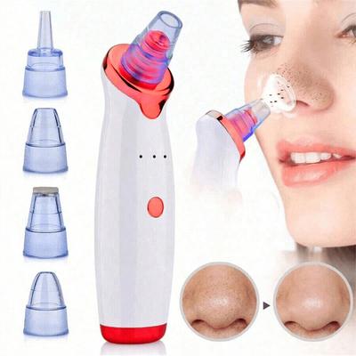 Facial Blackhead Remover Vacuum Pore Adsorber Electric Pimple Blackhead Cleaner USB Rechargeable Water Cycle Face Cleaning Tool