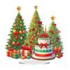 Acrylic Special Shape Christmas Nutcracker Desktop Diamond Art Kits 5D DIY Diamond Art Tabletop Decorations Bedroom Table Decor