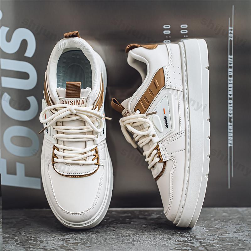 

2026 Autumn New Fashi Trend Low Top Thick Soled Casual Sports Shoes for Men Comfortable Versatile Niche Design Chunky sneakers 39 бежевый