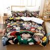 3D Anime My hero academia Printed Bed Set Duvet Cover Pillowcase Bedding Set Bed Linen Sheet Quilt Cover Full Queen King Size