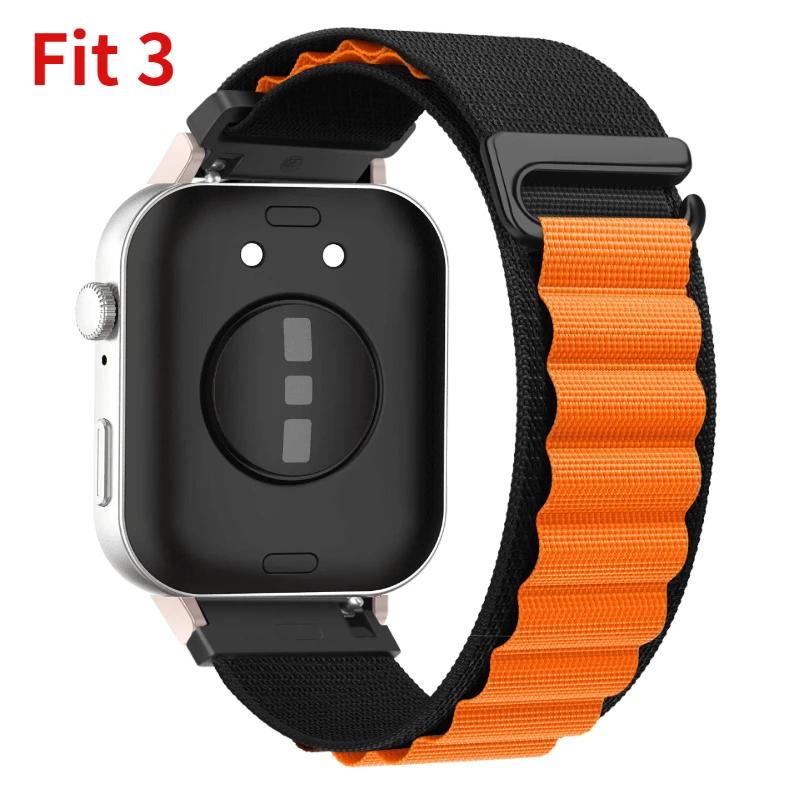 Alpine Loop Strap For Huawei Watch Fit 4/3 Nylon Adjustable Breathable Wristband For Huawei Watch Fit 4 Pro Bracelet Accessories