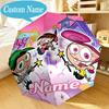 Custom Name Umbrella Magical Adventure Friends Umbrella 8-Frame for Travel, Camping, Casual Lightweight Portable, Essential for Family Gifts