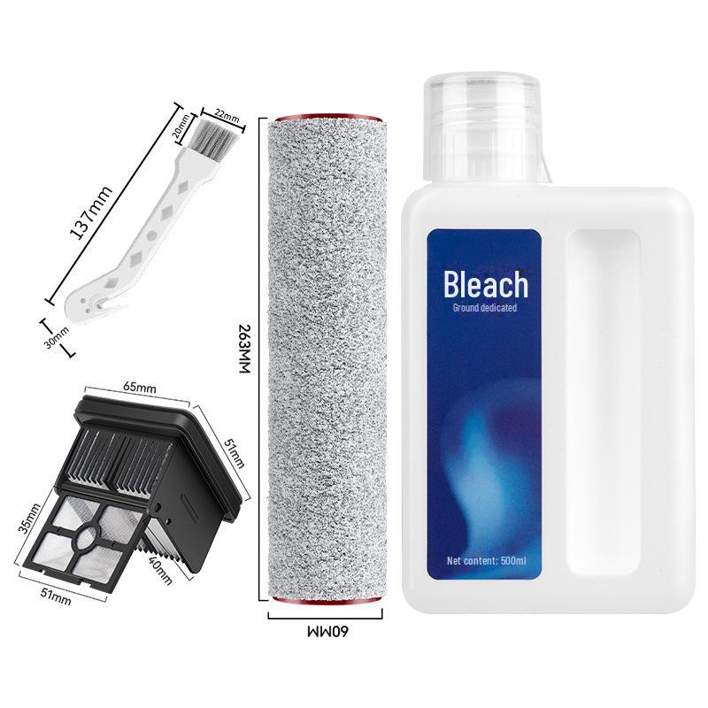 "Compatible Roller Brush Filter for Dreame H20ProMix/T40Ultra Robot Arm Floor Scrubber"