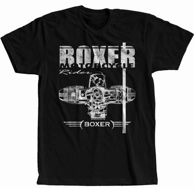 Μπλουζάκι Μοτοσυκλέτας Boxer Motorrad Racing Μόδα Κοντομάνικο Καθημερινό T-Shirt Ανδρικό Βαμβακερό T-shirt Streetwear Harajuku