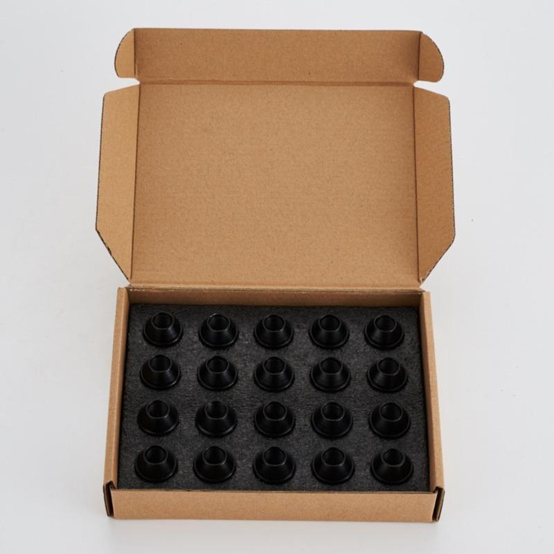 20pcs Wheel Lug Nuts Screws for Ford Focus Mondeo Kuga EcoSport M12x1.5 Hex 19mm Thickness 31mm
