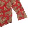 LAUREN RALPH LAUREN Paisley Pattern Logo Embroidery Long sleeve Cotton shirt Women Used