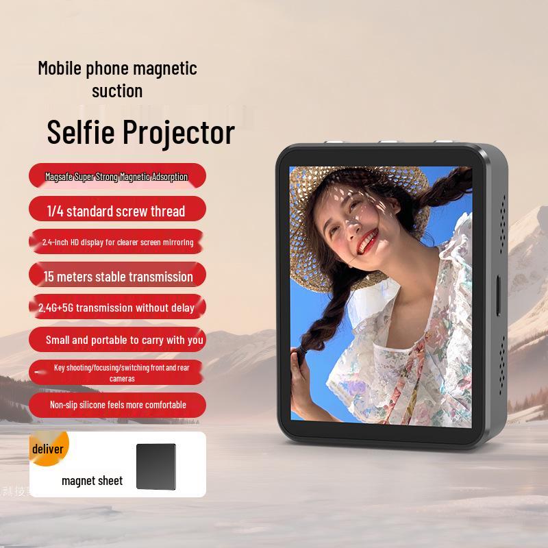 2026 Smart Selfie Stick & Tripod: Screen Mirroring, Live Streaming, Anti-Shake Features