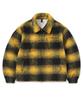 Thisisneverthat Brushed Check Jacket Yellow