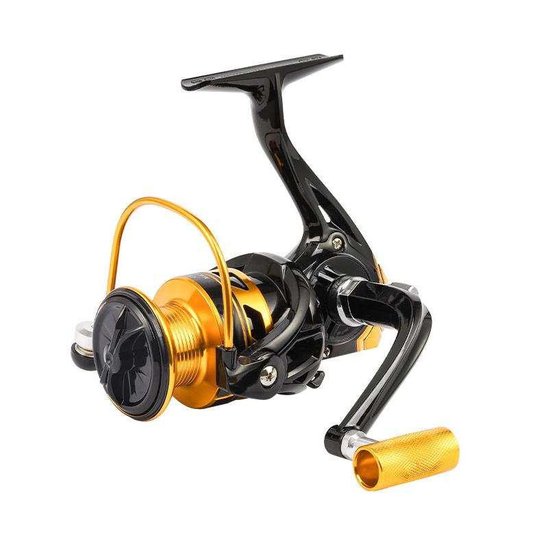 Angle High-quality Spinning Reel Fishing 5.2:1 Max Drag 10KG Metal Spool Saltwater Reel Best Spinning Reels Wheel for Saltwater 2000