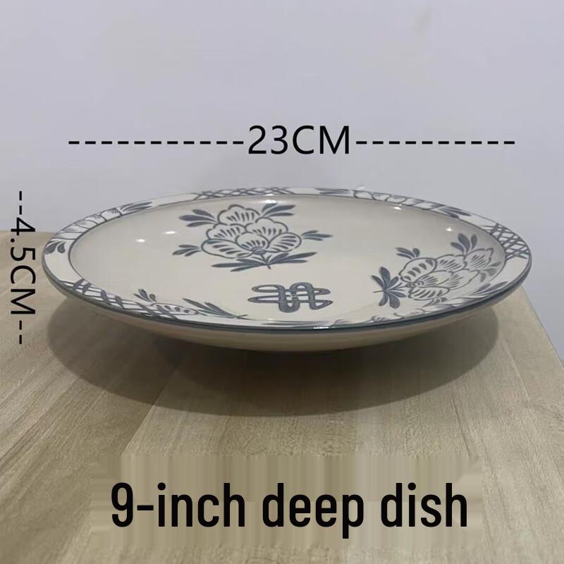 Traditional Guanzhong Ceramic Noodle Bowl