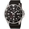 [Casio] Watch Diver Watch MDV-106-1AV Black Men's Overseas Model [Reverse Import]