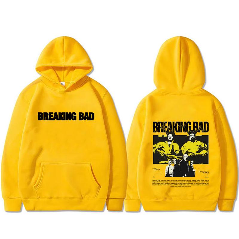 Heisenberg TV Breaking Bad Graphic Hoodie Better Call Saul Print Hooded Sweatshirt Men Women Casual Hoodies