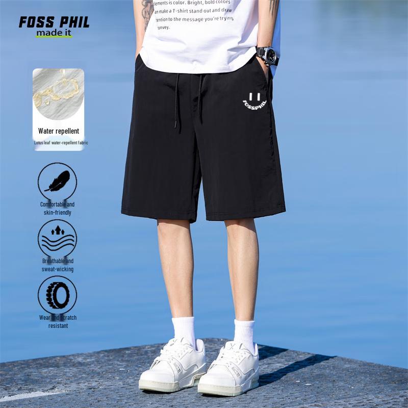 Foss Phil Men s Breathable Quick-Dry Casual Shorts FPD07 2XL