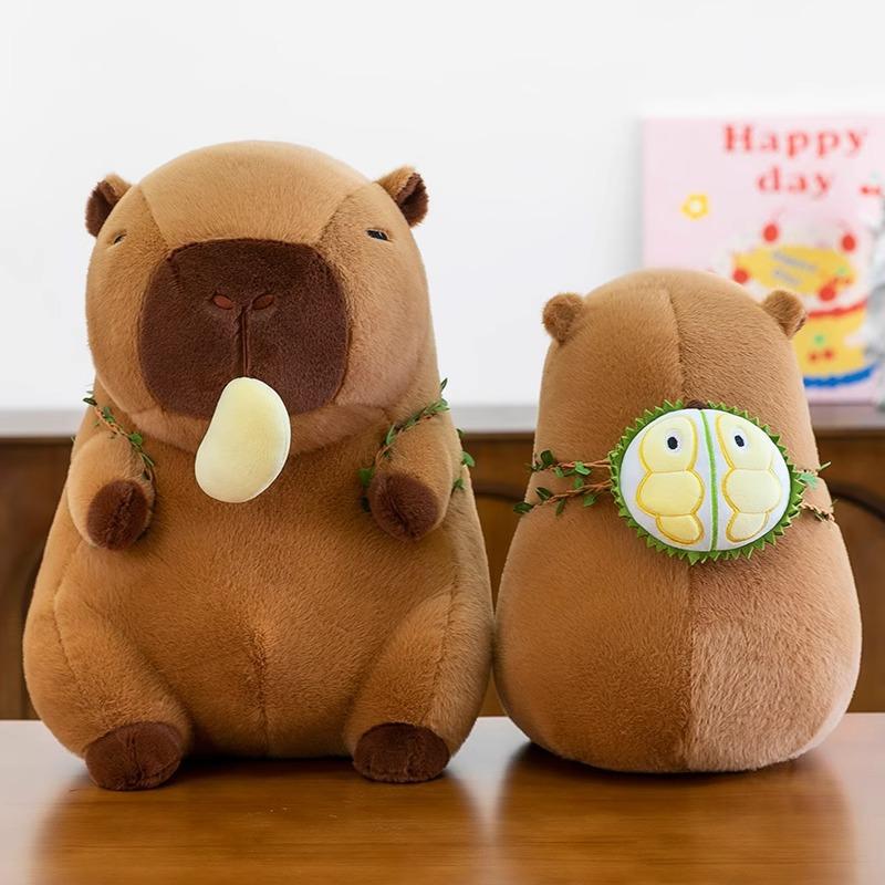 Kreatives Durian Capybara Plüschtier gestreckte Capybara Puppe Weihnachtsgeschenk