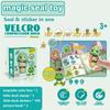 Funny Reward Stickers Toys Set DIY Crafts Children's Seal Toy  Kids Playing Supplies