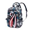 Shark Design Lightweight Oxford School Backpack for Boys