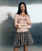 Lara Fox Check Balloon Skirt Bq4Ws002
