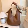 Large Capacity Underarm Bag Women's Bag New Summer Vegetable Basket Bag Soft Surface Simple Shoulder Tote Bag Women