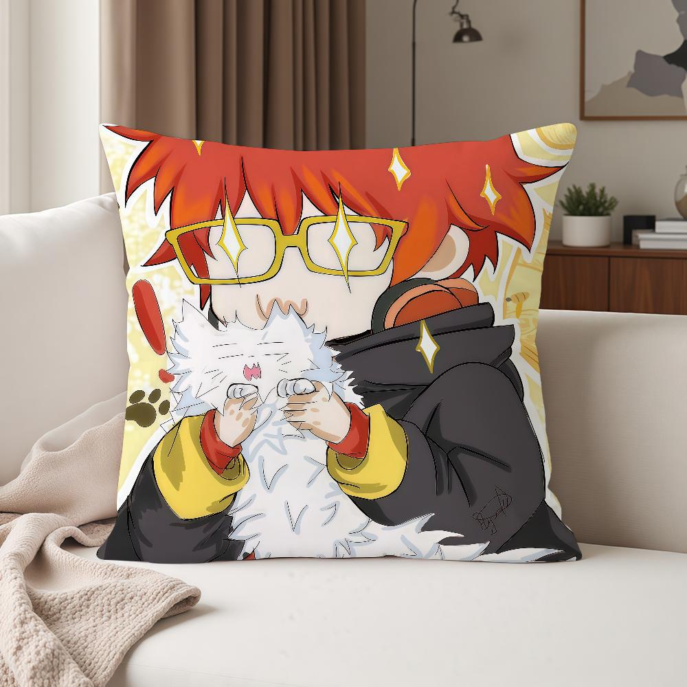 Hot Game M-Mystic Messenger 707 Pillow Case Suitable For Bedrooms Living Rooms Cars Home Decoration