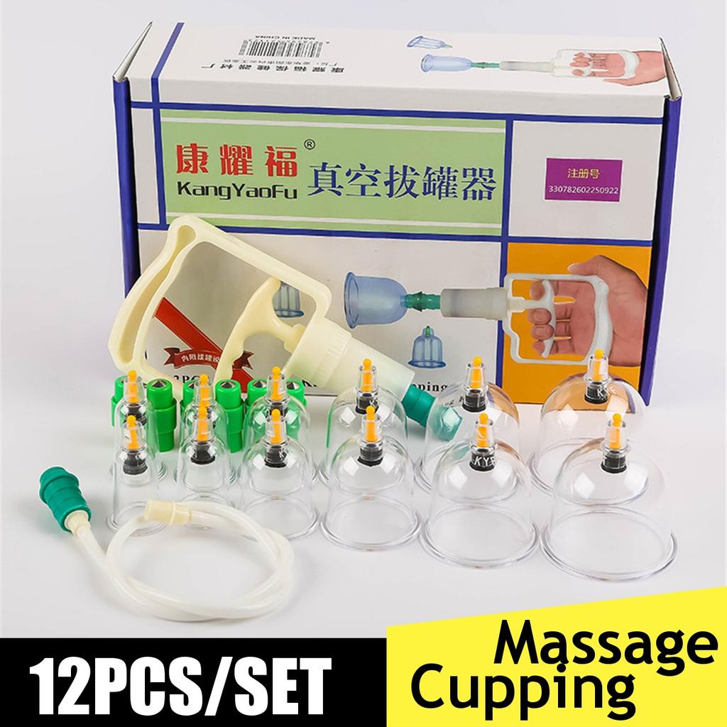 Buy 12pcs Chinese Vacuum Cupping Set with Needle Extension