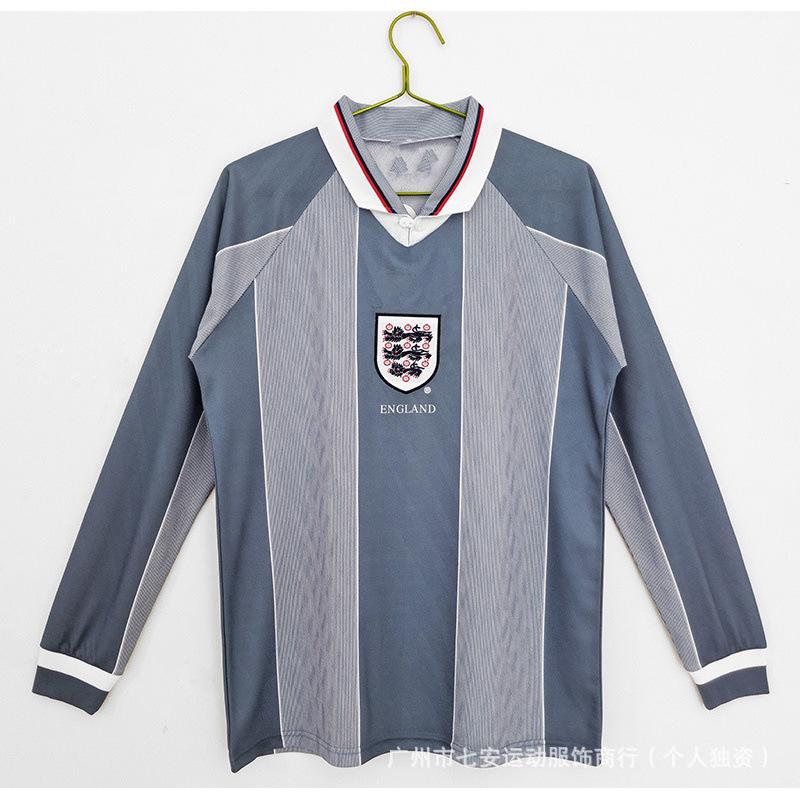 Football Jersey Classic Retro Long-sleeved England Portugal Inter Milan France Jersey Wholesale Support One Piece of Hair